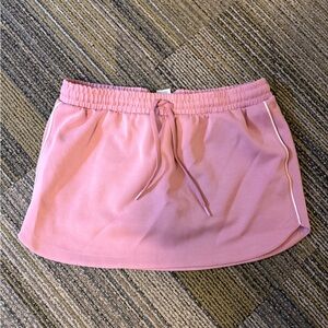 Pink Sweat Skort